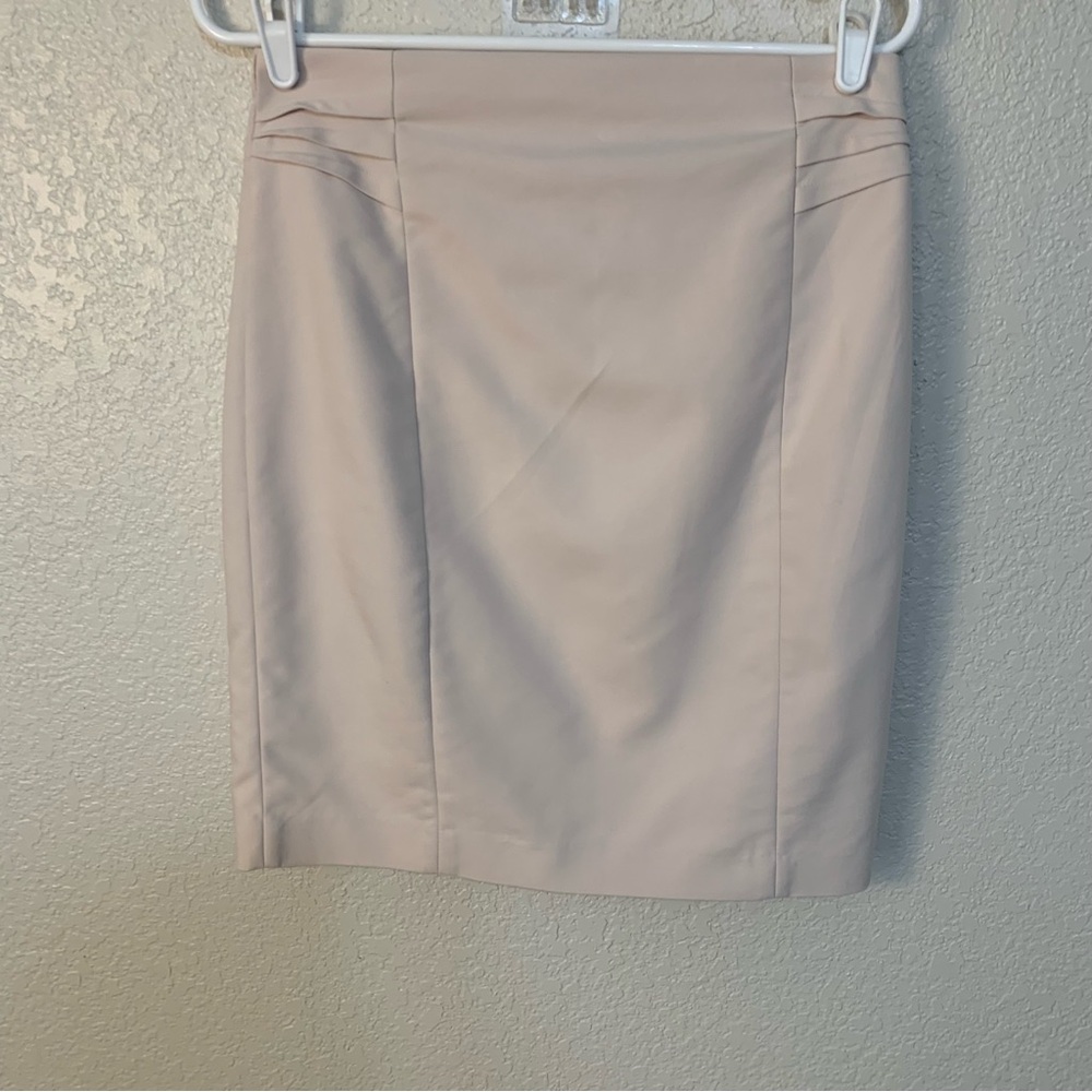 Express cream Mini Pencil Skirt for Work